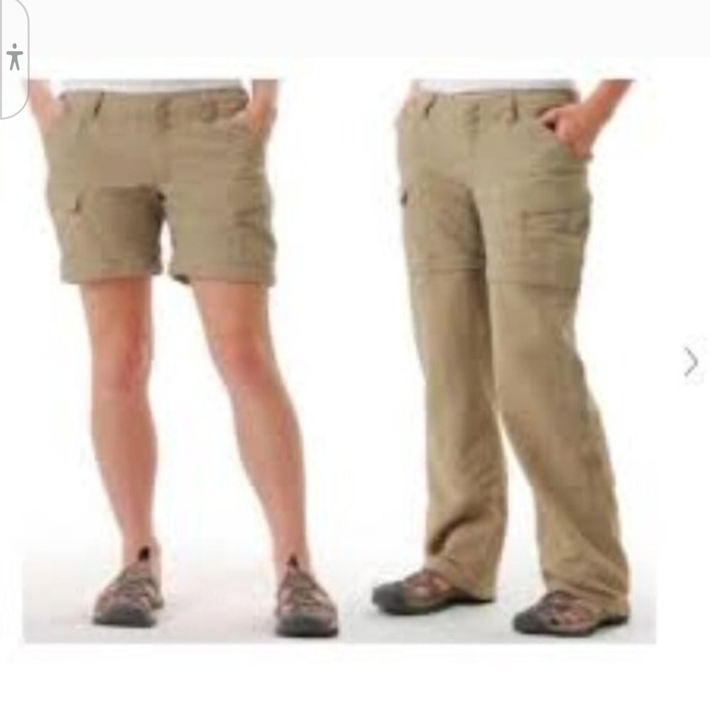 The North Face Women's Paramount Convertable Tan Cargo Pants